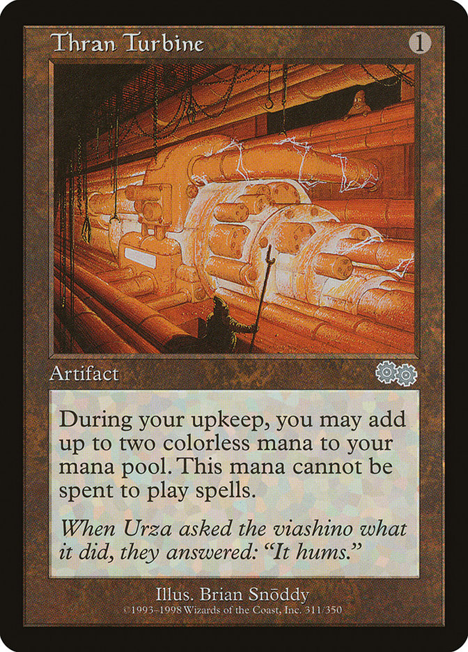 Thran Turbine [Urza's Saga] | The CG Realm