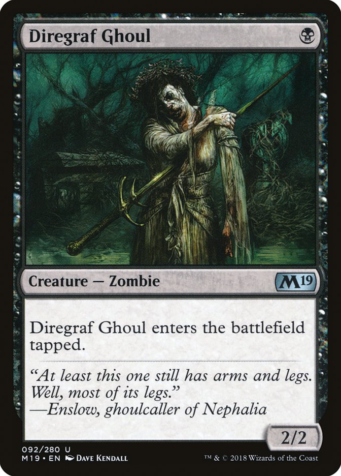 Diregraf Ghoul [Core Set 2019] | The CG Realm