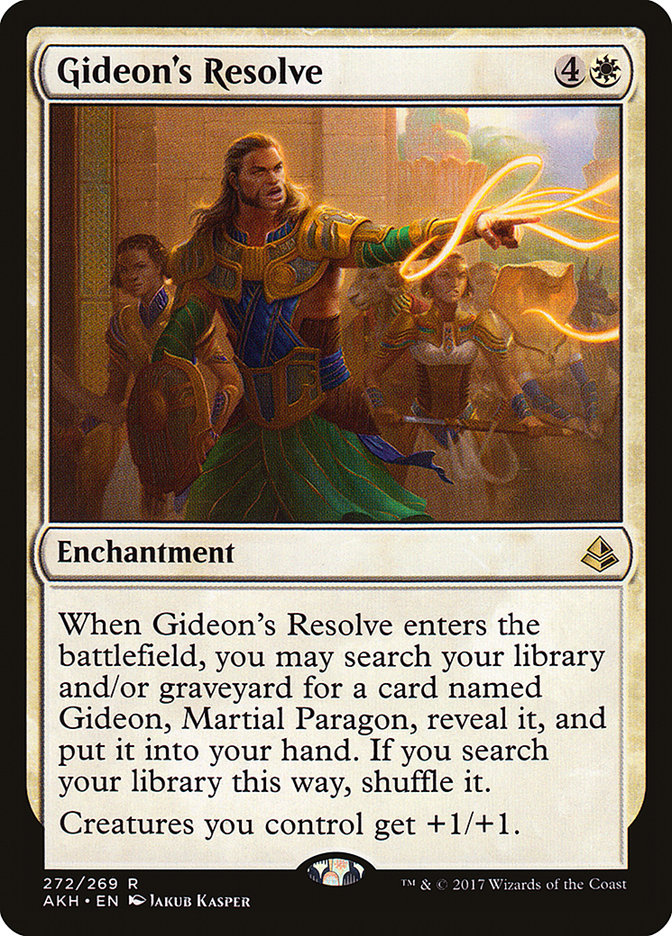 Gideon's Resolve [Amonkhet] | The CG Realm