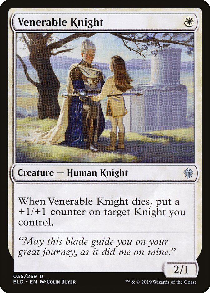 Venerable Knight [Throne of Eldraine] | The CG Realm