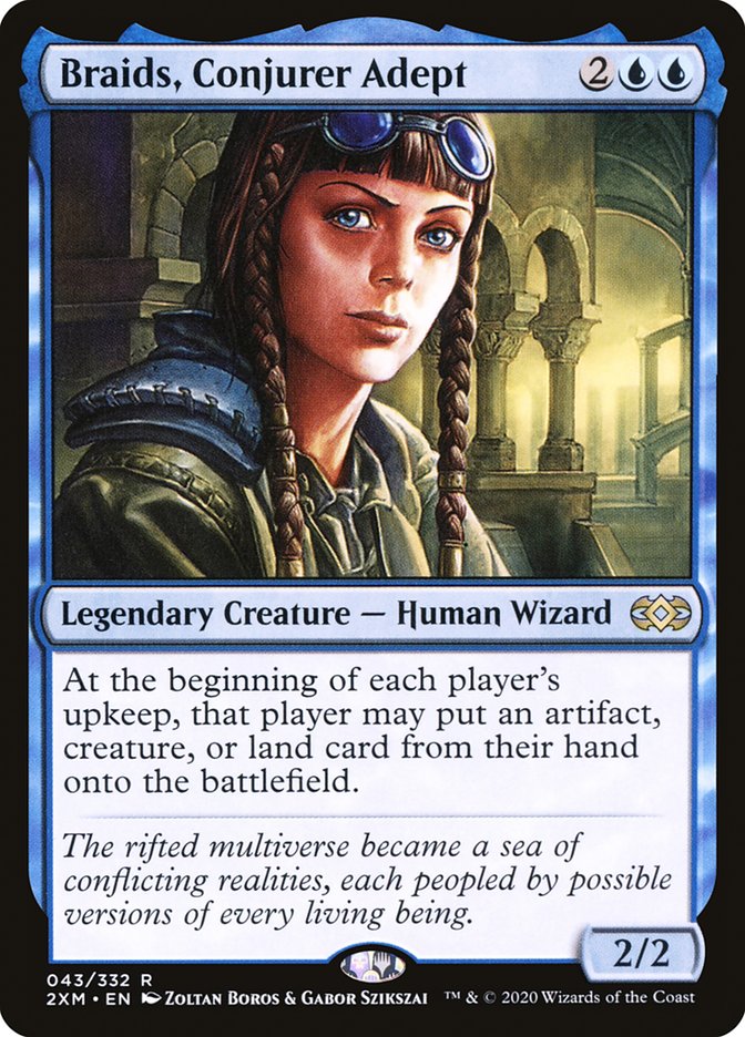 Braids, Conjurer Adept [Double Masters] | The CG Realm