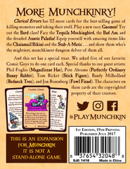 Munchkin 3: Clerical Errors | The CG Realm