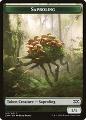 Plant // Saproling Double-Sided Token [Double Masters Tokens] | The CG Realm