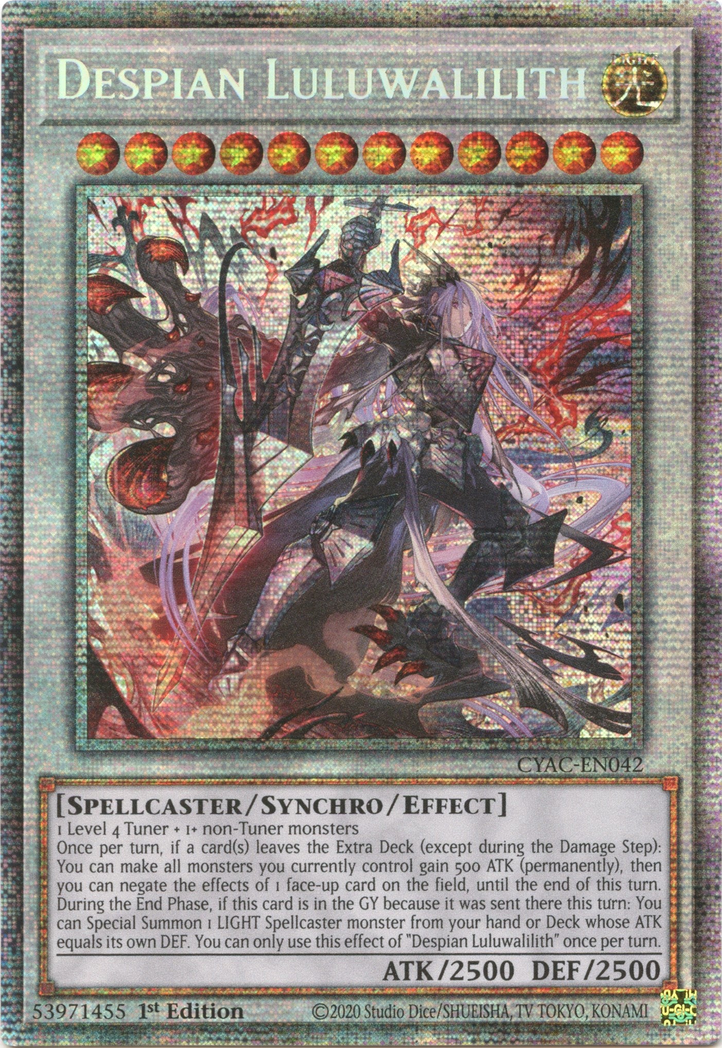 Despian Luluwalilith [CYAC-EN042] Starlight Rare | The CG Realm