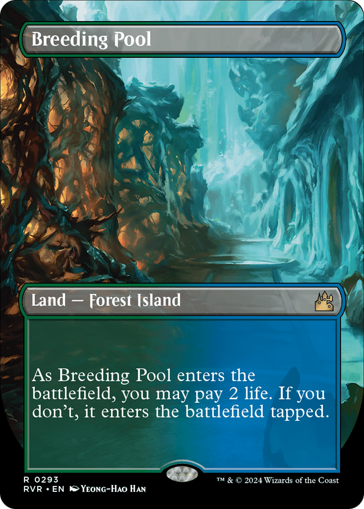 Breeding Pool (Borderless) [Ravnica Remastered] | The CG Realm