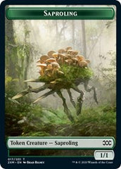 Saproling // Servo Double-Sided Token [Double Masters Tokens] | The CG Realm