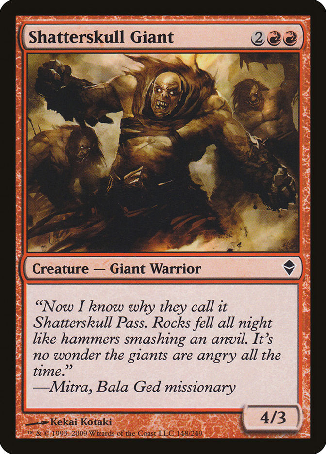 Shatterskull Giant [Zendikar] | The CG Realm