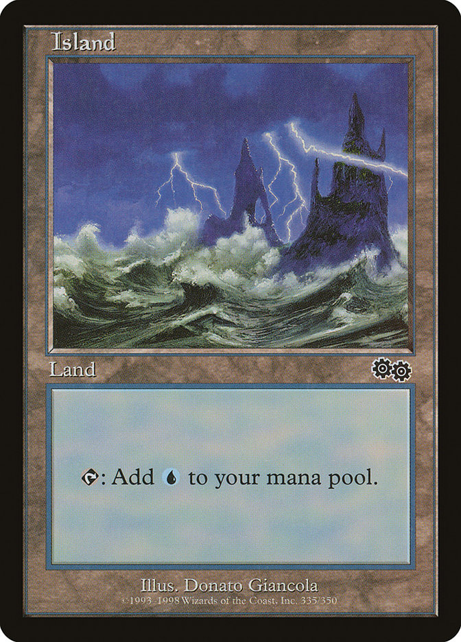 Island (335) [Urza's Saga] | The CG Realm