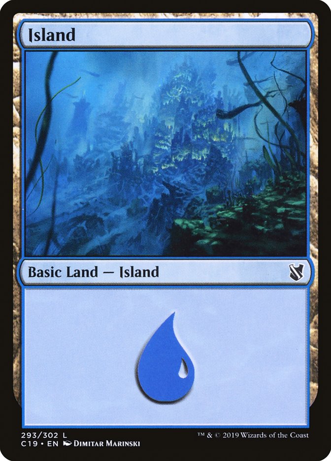 Island (293) [Commander 2019] | The CG Realm