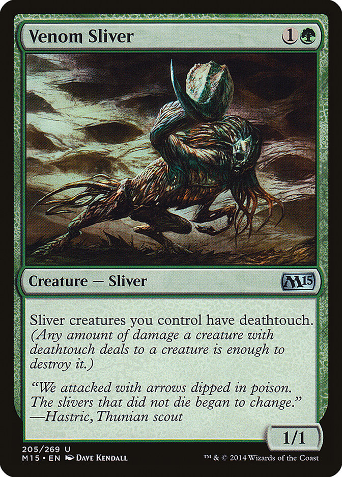 Venom Sliver [Magic 2015] | The CG Realm