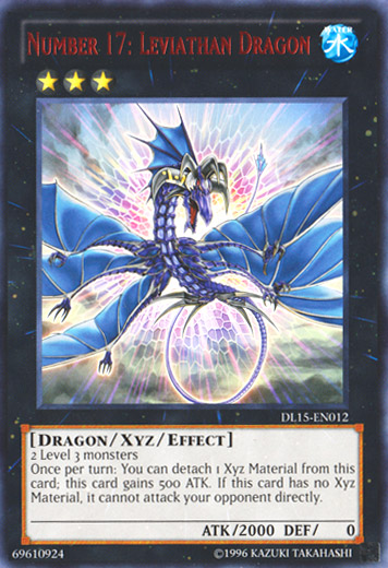 Number 17: Leviathan Dragon (Red) [DL15-EN012] Rare | The CG Realm