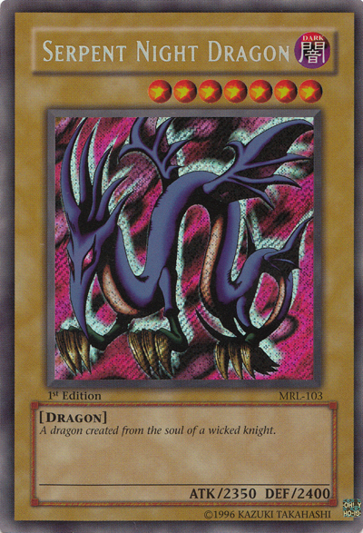 Serpent Night Dragon [MRL-103] Secret Rare | The CG Realm