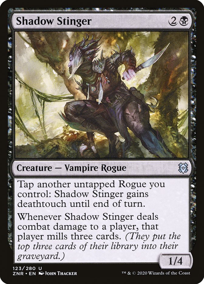 Shadow Stinger [Zendikar Rising] | The CG Realm