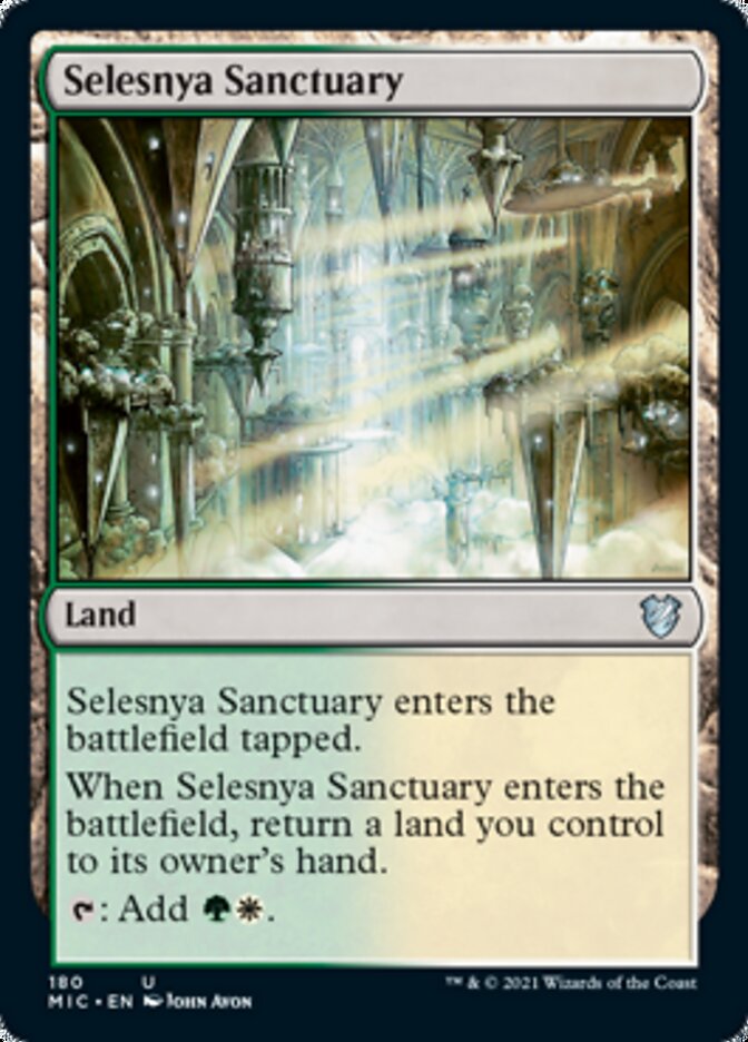 Selesnya Sanctuary [Innistrad: Midnight Hunt Commander] | The CG Realm