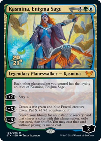 Kasmina, Enigma Sage [Strixhaven: School of Mages Prerelease Promos] | The CG Realm