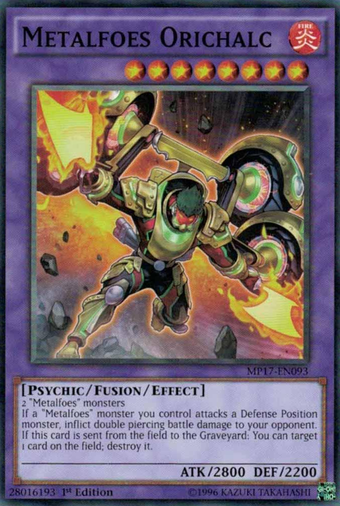 Metalfoes Orichalc [MP17-EN093] Common | The CG Realm