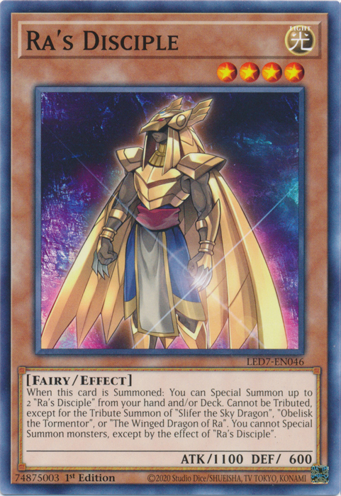 Ra's Disciple [LED7-EN046] Common | The CG Realm