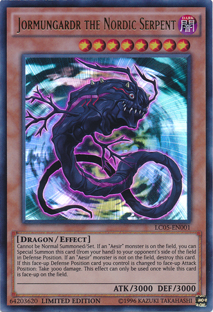 Jormungardr the Nordic Serpent [LC05-EN001] Ultra Rare | The CG Realm