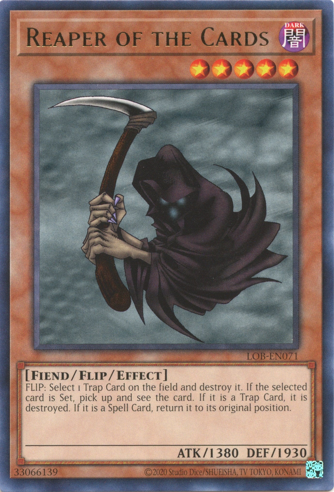 Reaper of the Cards (25th Anniversary) [LOB-EN071] Rare | The CG Realm