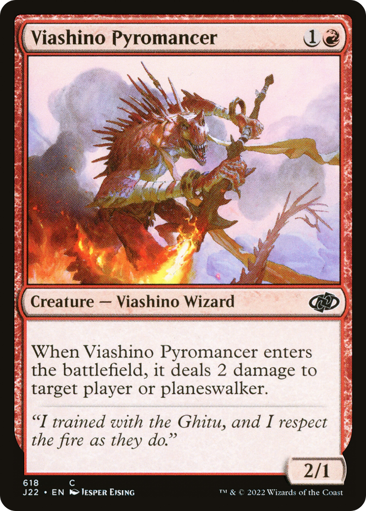 Viashino Pyromancer [Jumpstart 2022] | The CG Realm