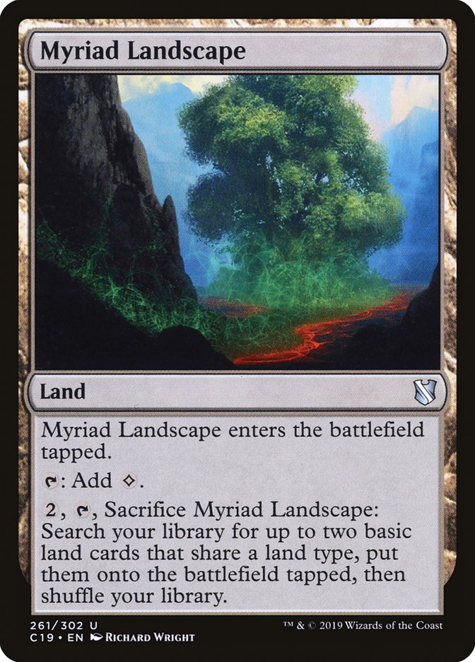 Myriad Landscape [Commander 2019] | The CG Realm