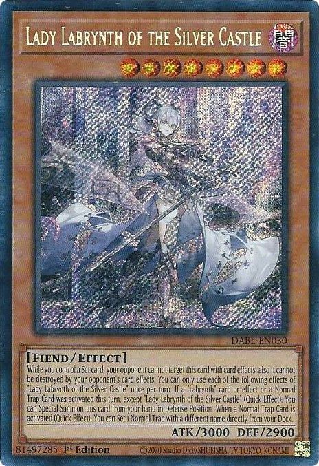 Lady Labrynth of the Silver Castle [DABL-EN030] Secret Rare | The CG Realm