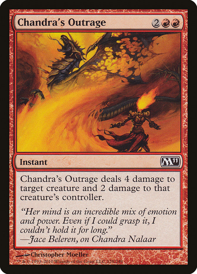 Chandra's Outrage [Magic 2011] | The CG Realm