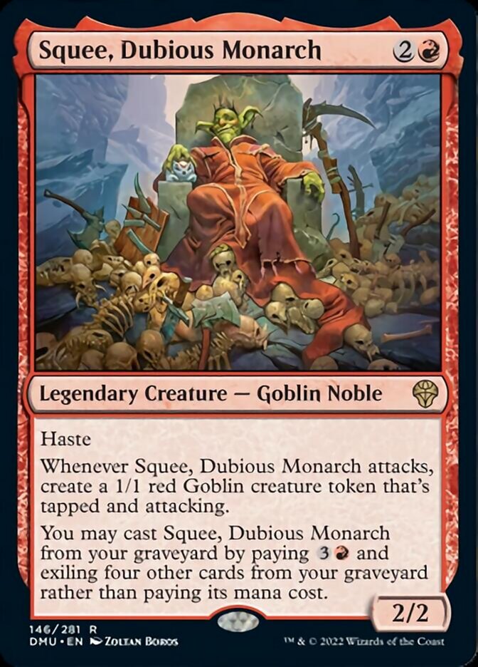 Squee, Dubious Monarch [Dominaria United] | The CG Realm