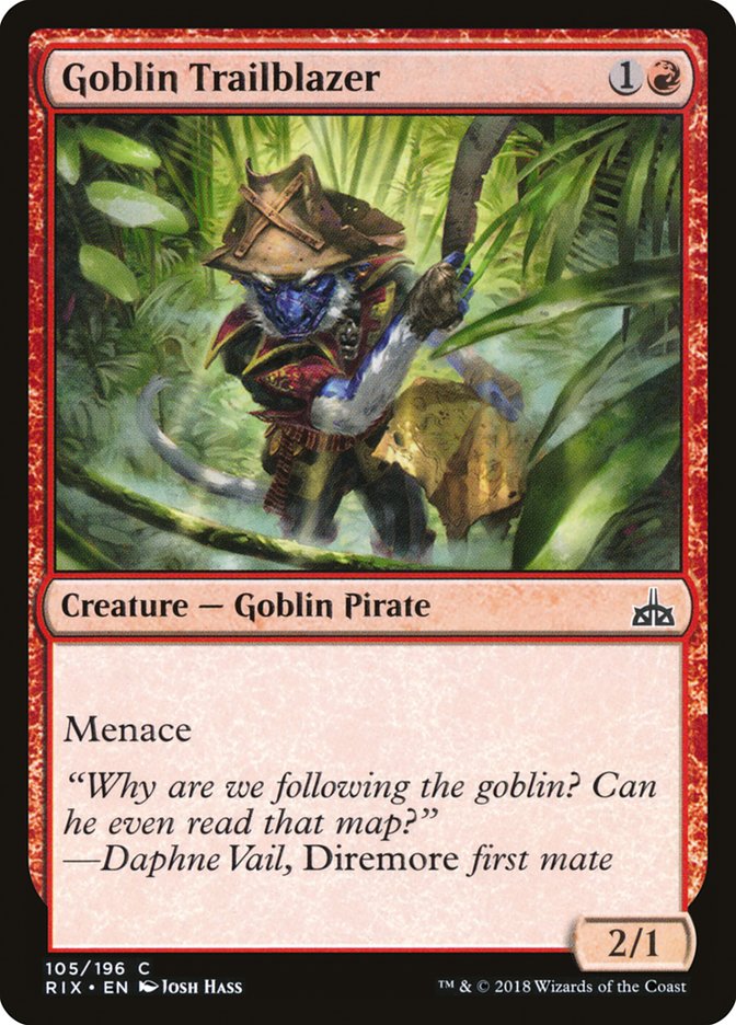 Goblin Trailblazer [Rivals of Ixalan] | The CG Realm