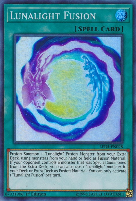 Lunalight Fusion [LED4-EN048] Super Rare | The CG Realm