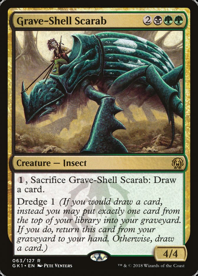 Grave-Shell Scarab [Guilds of Ravnica Guild Kit] | The CG Realm