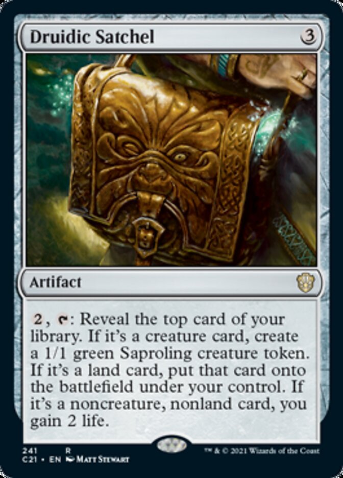 Druidic Satchel [Commander 2021] | The CG Realm