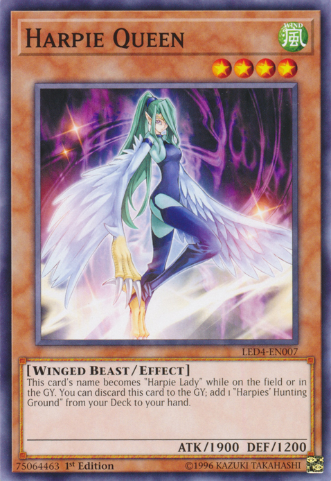 Harpie Queen [LED4-EN007] Common | The CG Realm