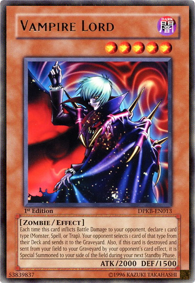 Vampire Lord [DPKB-EN013] Rare | The CG Realm