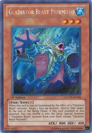 Gladiator Beast Murmillo [LCGX-EN236] Secret Rare | The CG Realm