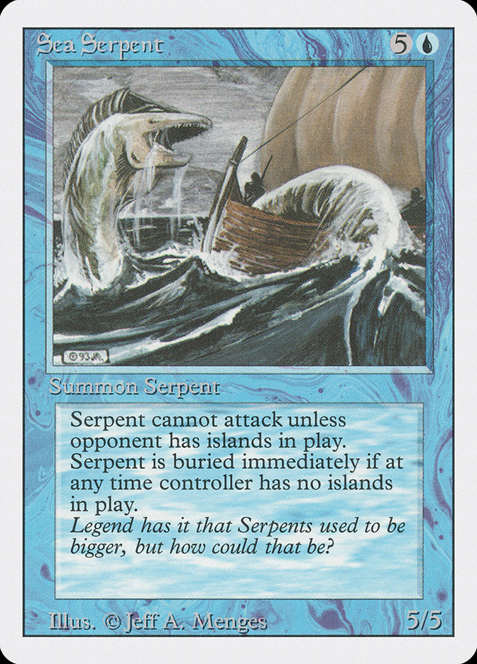 Sea Serpent [Revised Edition] | The CG Realm