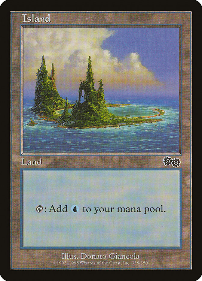 Island (338) [Urza's Saga] | The CG Realm