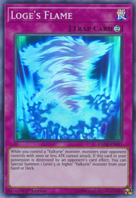 Loge's Flame [DANE-EN091] Super Rare | The CG Realm