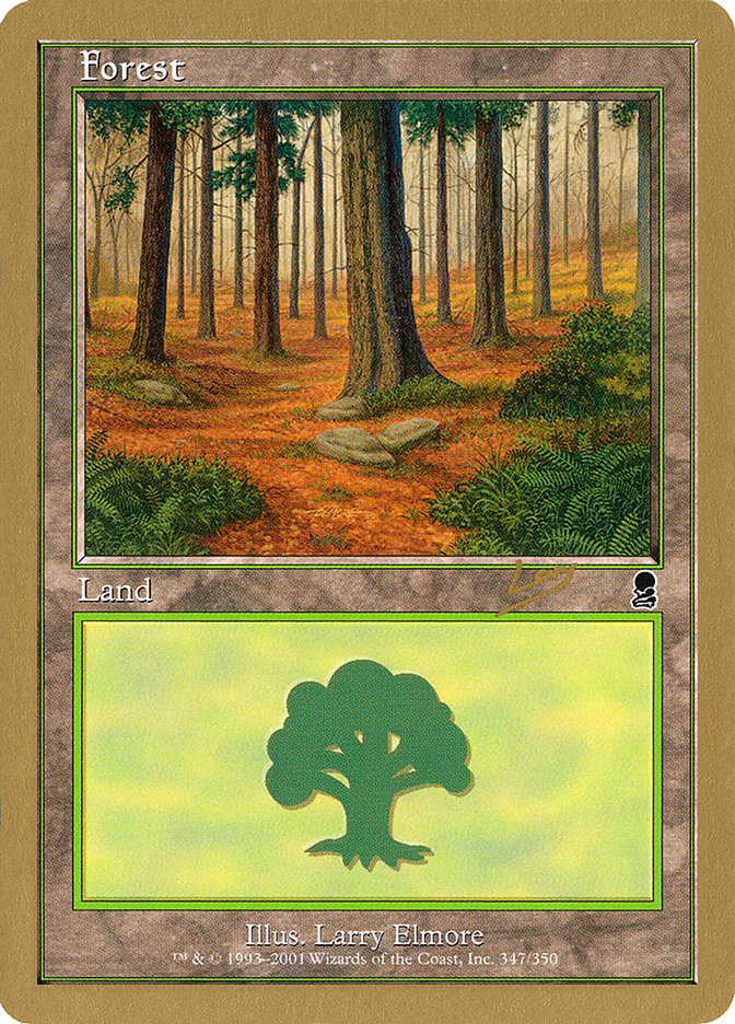 Forest (rl347) (Raphael Levy) [World Championship Decks 2002] | The CG Realm