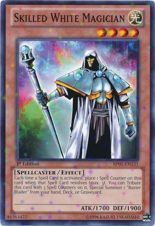 Skilled White Magician [BP01-EN131] Starfoil Rare | The CG Realm