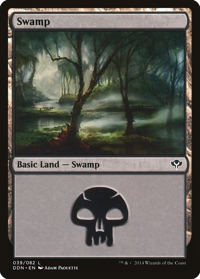 Swamp (39) [Duel Decks: Speed vs. Cunning] | The CG Realm