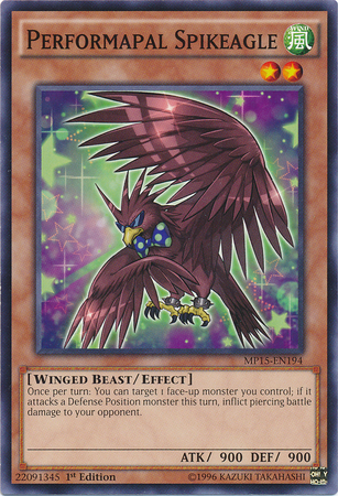 Performapal Spikeagle [MP15-EN194] Common | The CG Realm