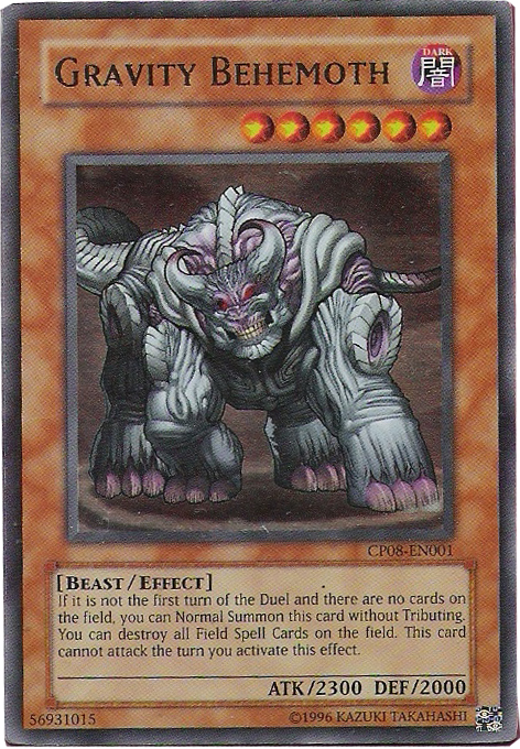 Gravity Behemoth [CP08-EN001] Ultra Rare | The CG Realm