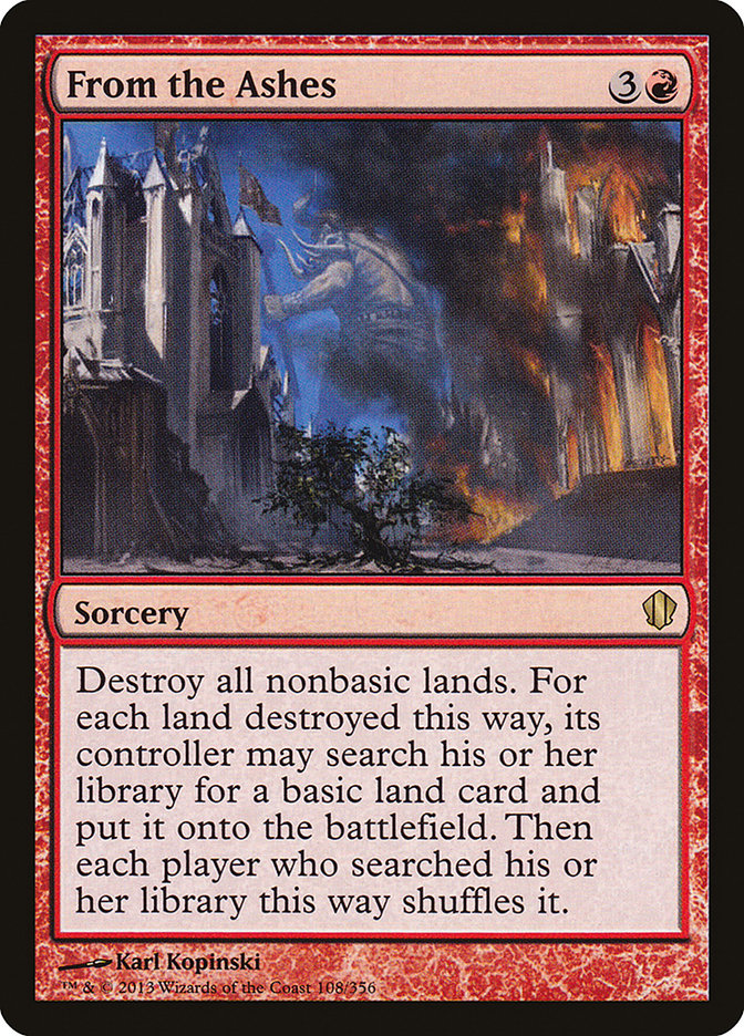 From the Ashes [Commander 2013] | The CG Realm