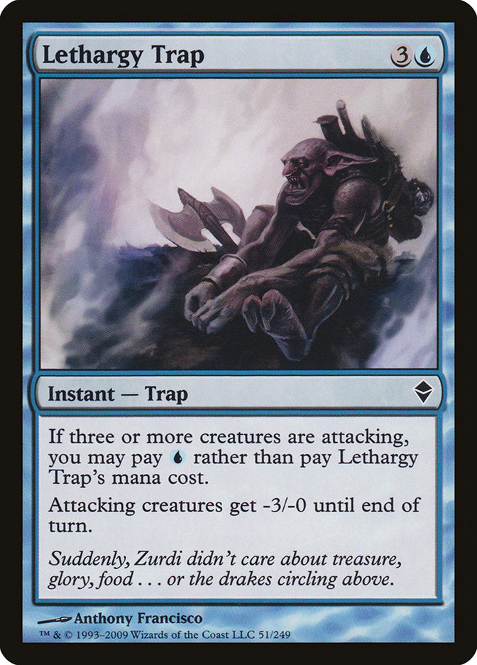 Lethargy Trap [Zendikar] | The CG Realm