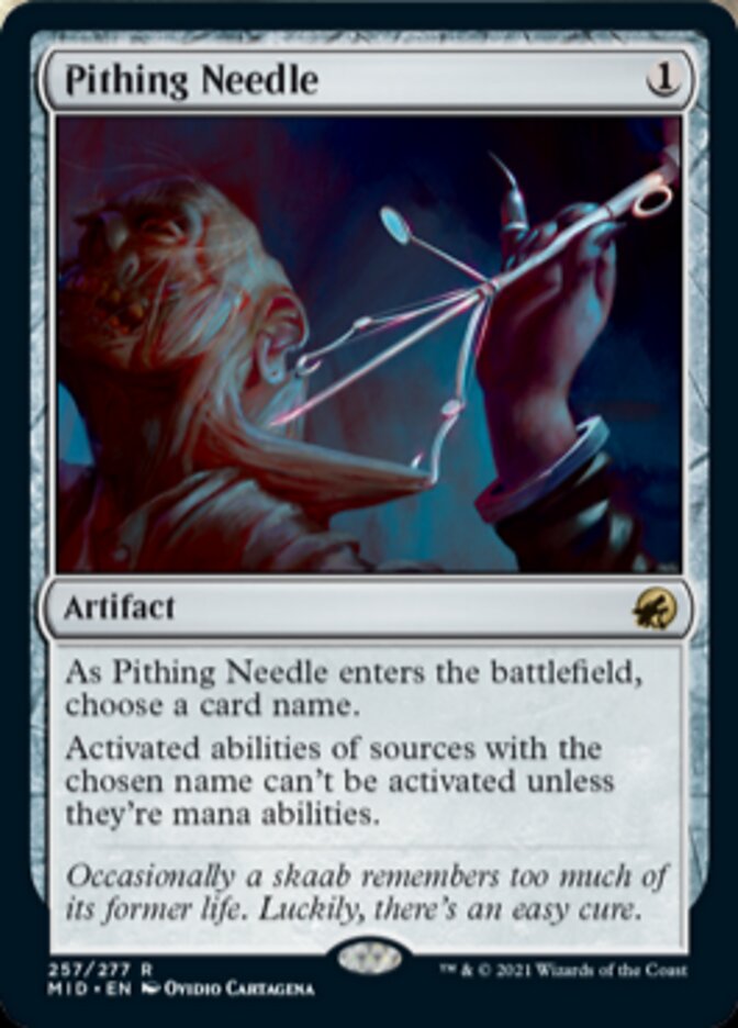 Pithing Needle [Innistrad: Midnight Hunt] | The CG Realm