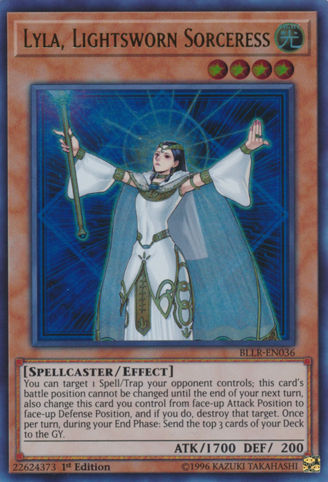 Lyla, Lightsworn Sorceress [BLLR-EN036] Ultra Rare | The CG Realm