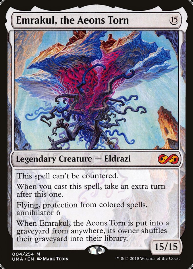 Emrakul, the Aeons Torn [Ultimate Masters] | The CG Realm