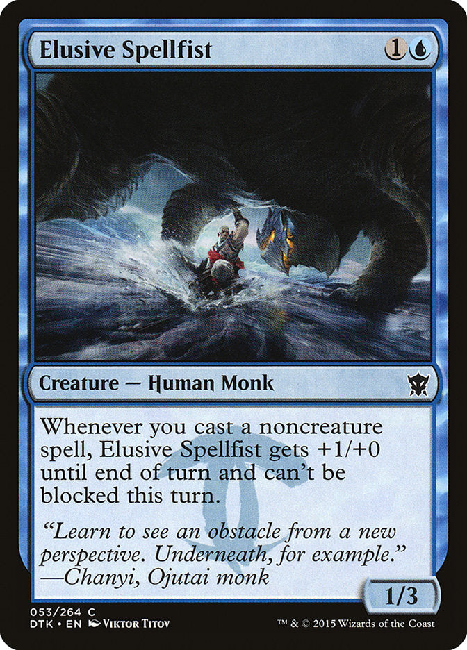 Elusive Spellfist [Dragons of Tarkir] | The CG Realm