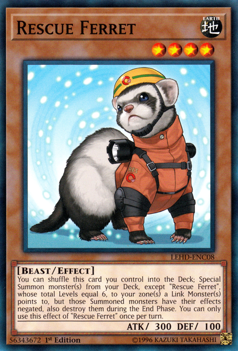 Rescue Ferret [LEHD-ENC08] Common | The CG Realm